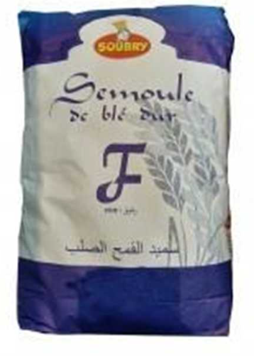 Soubry Semoule De Ble Dur 100% Ble Dur Extra Fine 25 kg (İRMİK)