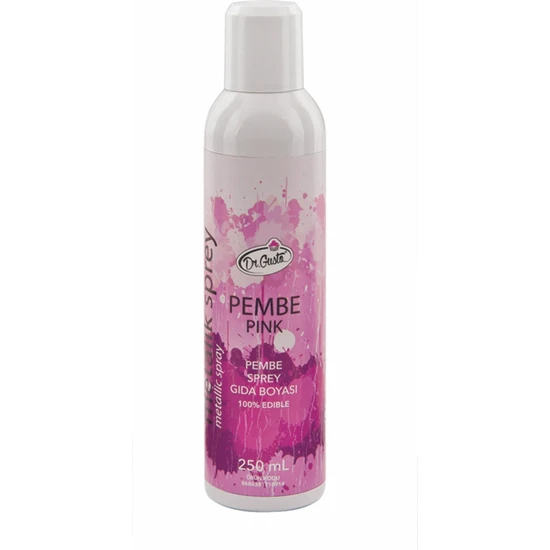 Dr. Gusto 250 ml Sprey Boya Pembe 