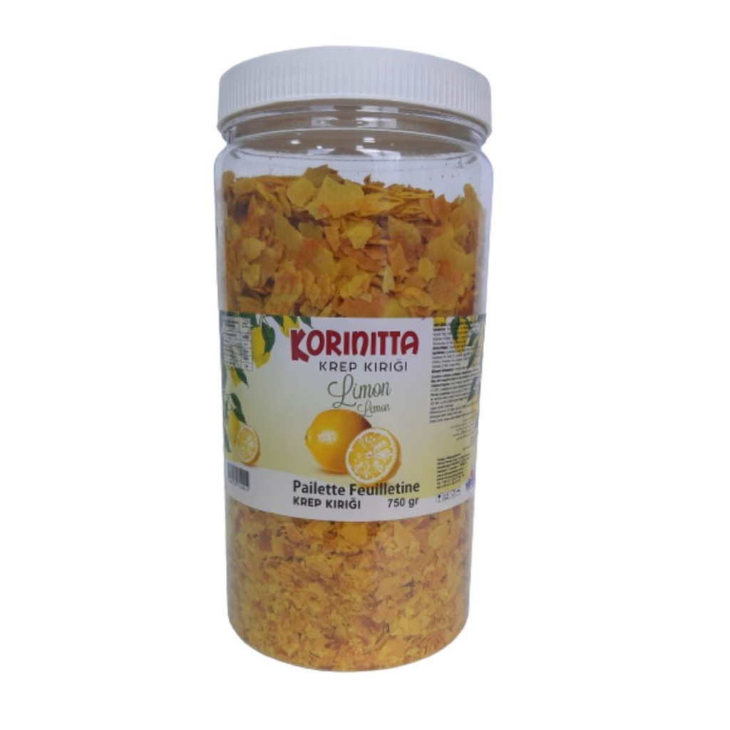 Korinitta Pet Krep Kırığı Limon 750 gr