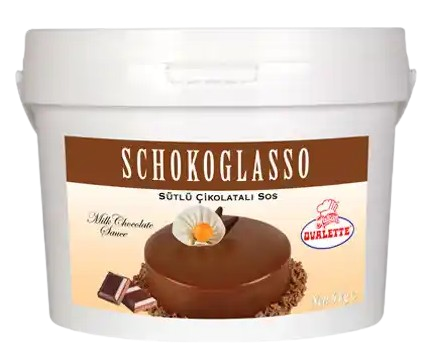 Ovalette - Schokoglasso Sütlü Çikolatalı Sos 6 kg