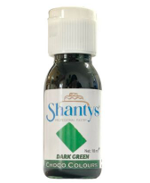 Shantys Yağ Bazlı Gıda Boyası Koyu Yeşil 18 Ml