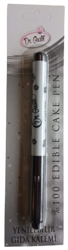 Gusto Edible Pen Black (Siyah Kalem)