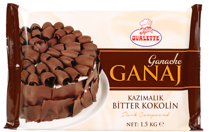 Ovalette Kazımalık Bitter Ganaj 1,5 kg
