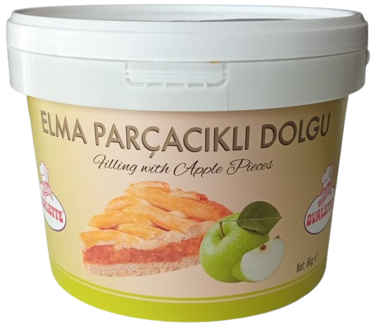 Ovalette - Elma Parçacıklı Dolgu 6 Kg