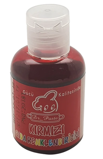 Dr Paste - Gida boyasi Kirmizi 120 gr