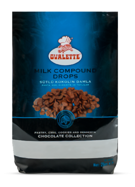 Ovalette - Sütlü Kokolin Damla 2kg