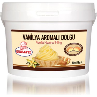 Ovalette Vanilya Aromali Krema Dolgu 6 kg