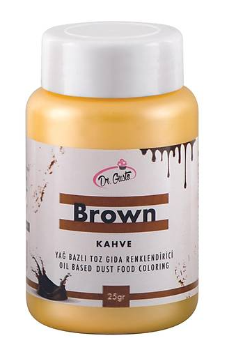 Dr. Gusto 25 gr Yağ Bazlı Toz Kahve Boya