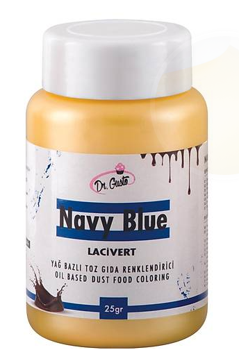 Dr. Gusto 25 gr Yağ Bazlı Toz Lacivert Boya