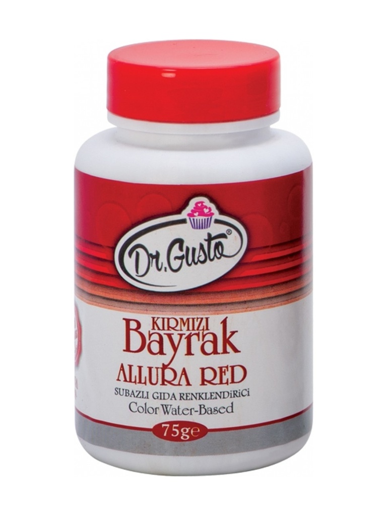 Dr Gusto 75 gr Su Bazlı Toz Kırmızı