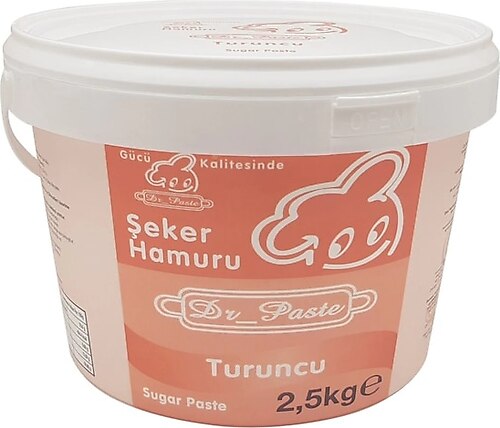 Dr Paste - Seker Hamuru Turuncu 2,5 kg