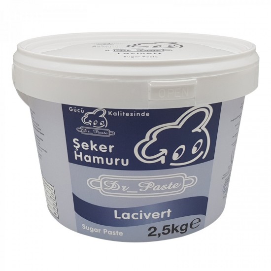 Dr Paste - Seker Hamuru Lacivert 2,5 kg