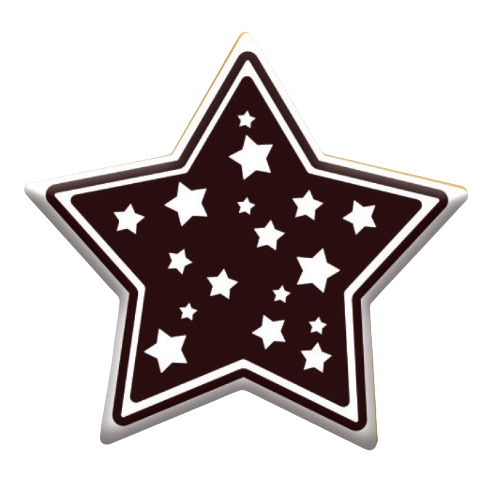 Korinitta - Dekor Çikolata Yildiz YLD0004.BT