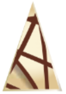 Korinitta - Dekor Çikolata (Üçgen) US001