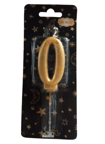 Rakamli Mum Gold ( Altin ) - 0