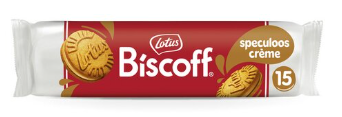 LOTUS BISCOFF SPECULOOS CREME 15 X 10 gr