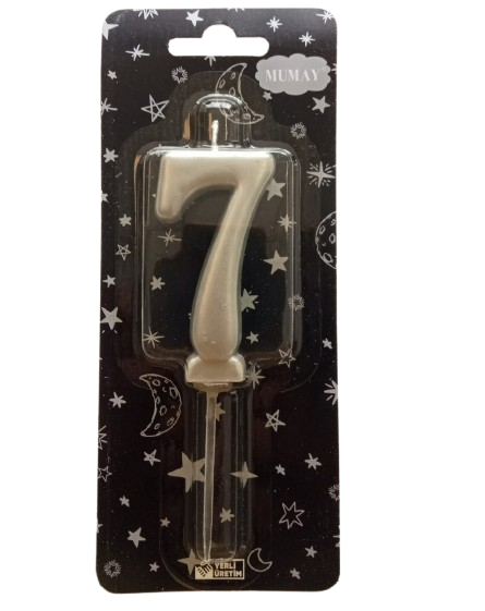 Rakamli Mum Gumus - 7