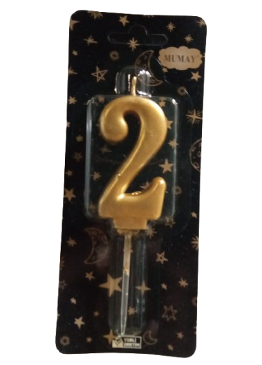 Rakamli Mum Gold ( Altin ) - 2