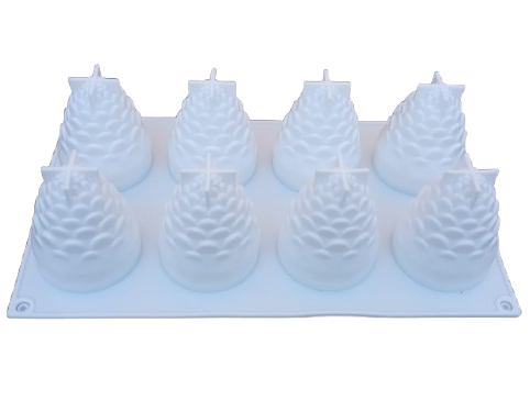 SILIKON KALIP 8'li ANANAS