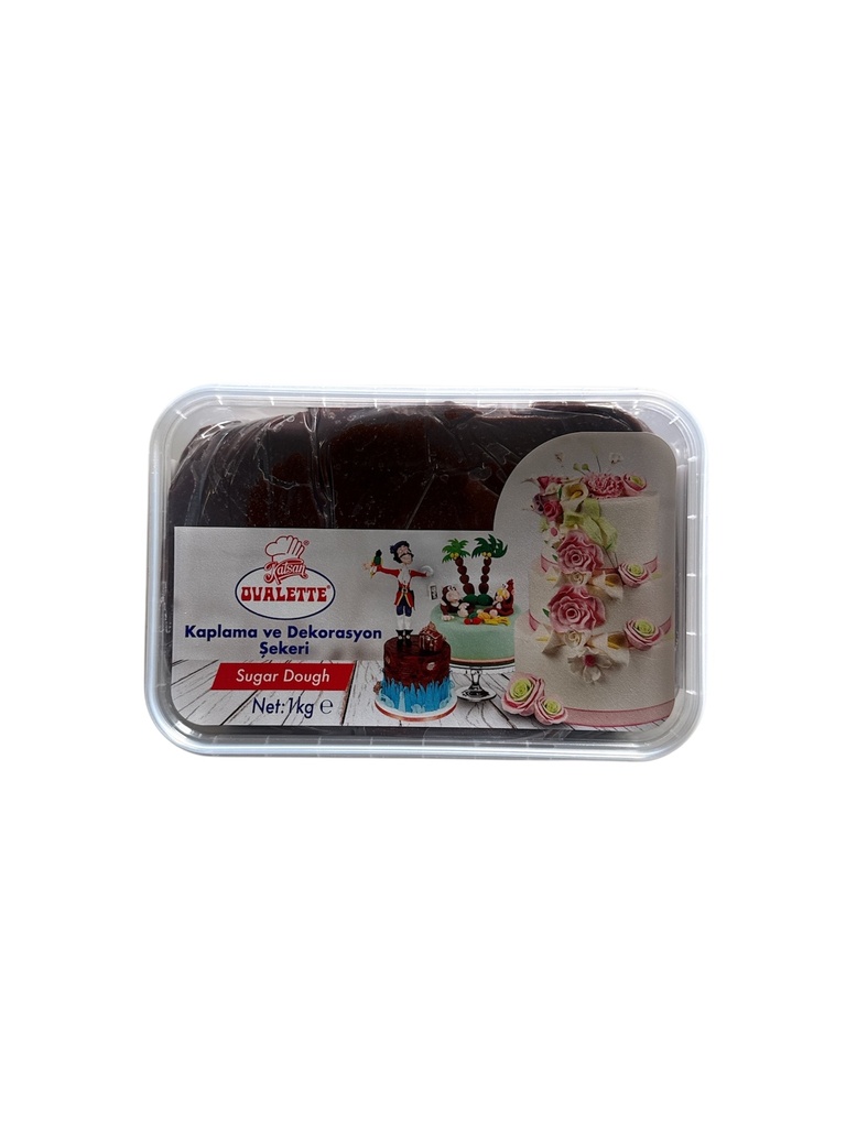 Ovalette - Seker Hamuru Kahverengi 1 kg