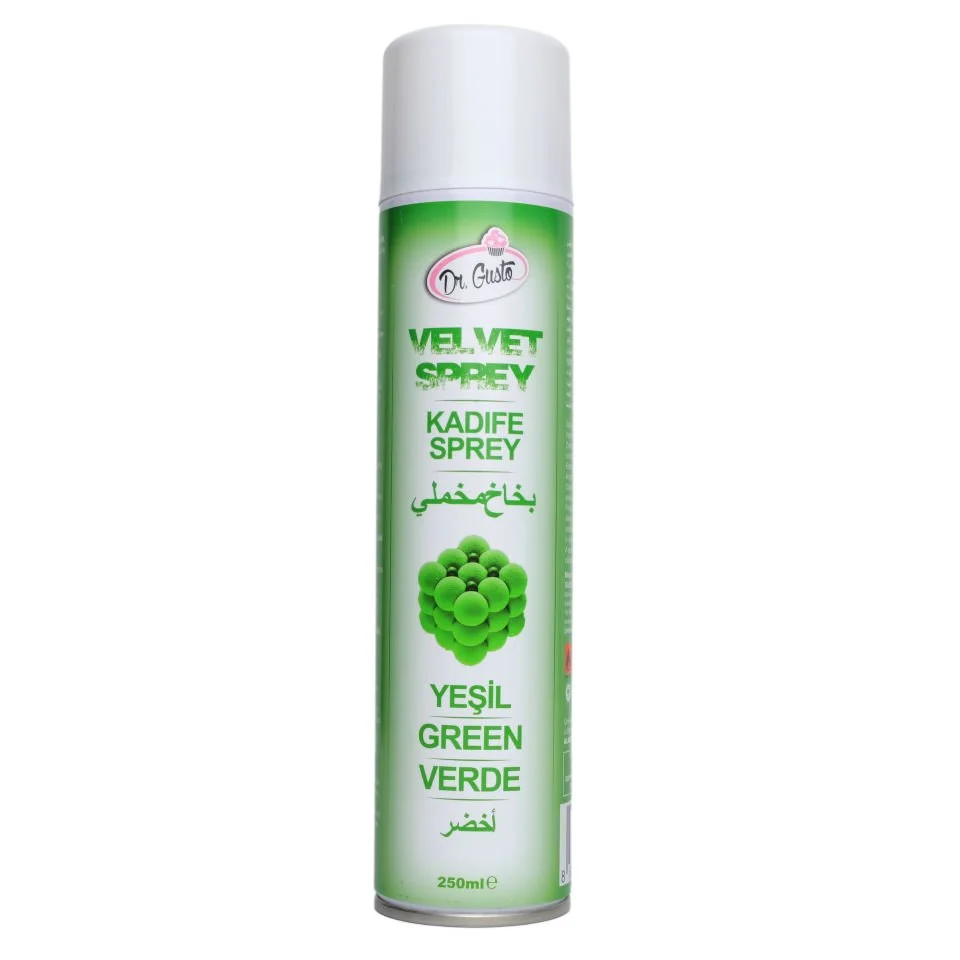 Dr Gusto - Kadife Sprey Boya YESIL 250 ml 