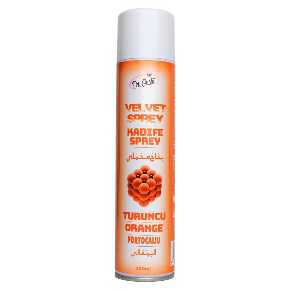 Dr. Gusto Kadife Sprey Boya Turuncu 250 ml