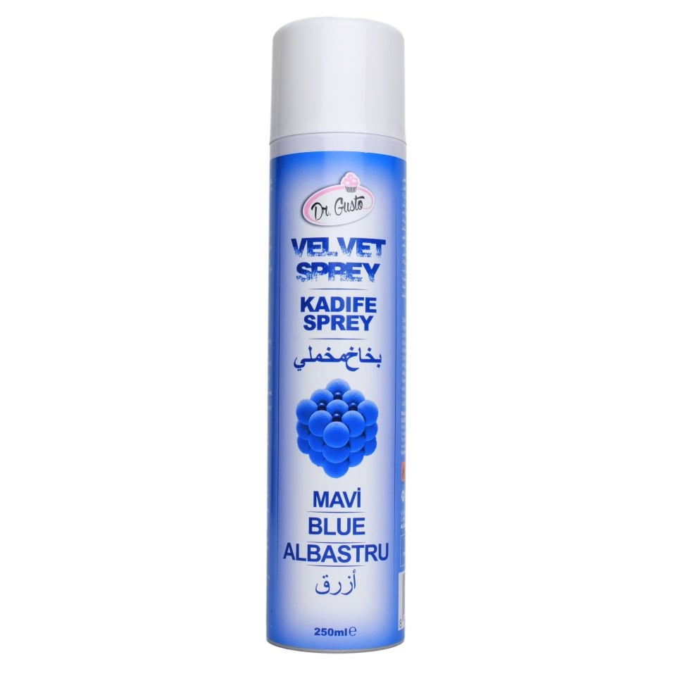 Dr. Gusto Kadife Sprey Boya Mavi 250 ml