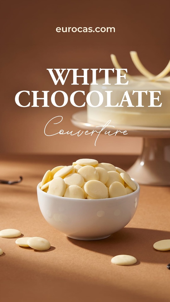 EUROCAS - White Chocolate Coins 10 kg
