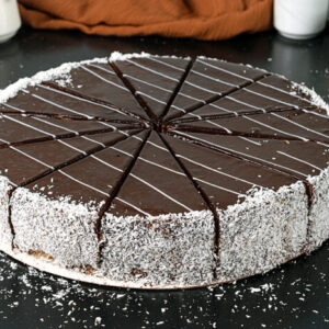 8064 - Çikolatalı Bütün Pasta - Cake 1100gr 