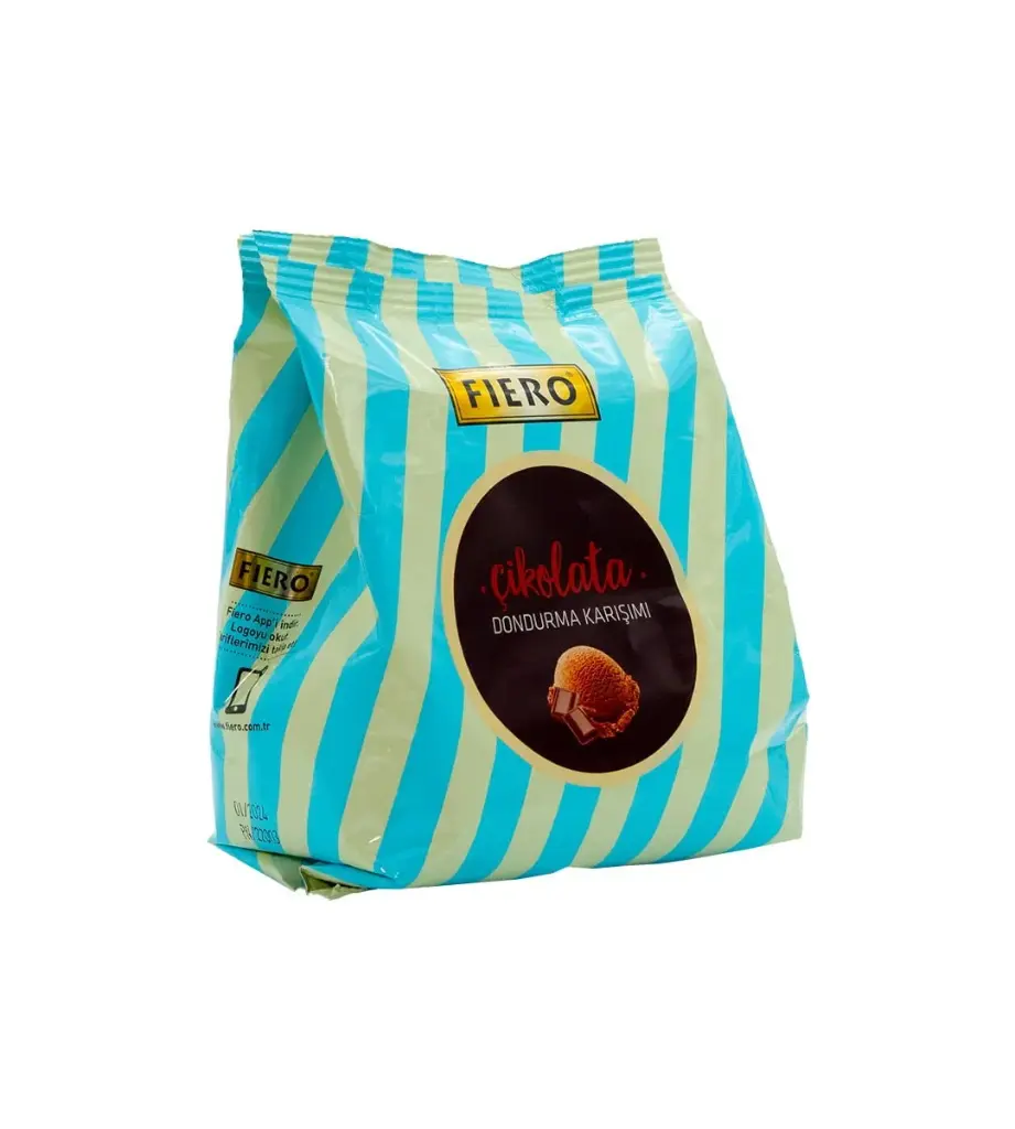 FIERO - CIKOLATA AROMALI DONDURMA YAPIMI ICIN TOZ KARISIMI 500 GR