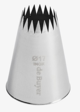 [Y101535] Douille 182 inox à pétale plat 17 x 2.5 mm