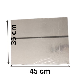 [Y101123] Milton - 35 x 45 cm dikdörtgen Pasta Altı (50 Adet)