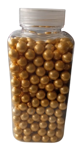 [Y101107] Gusto - Gold Draje 250 gr 8mm No:5 (Sprinkles)