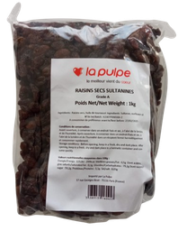 [Y101202] Raisins Sec Turcss La Pulpe Type 9 En 1 kg