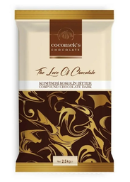 [Y101282] Cocomeks - Konfiseri Kokolin Bitter Compound Dark 2,5 kg