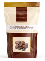 [Y101285] Cocomeks - Sütlü Konfiseri Para/Pul (Milk Compound Coins/Buttons) 2,5kg