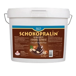 [Y101445] Ovalette Shokopralin Eko Kakaolu Fındıklı Pralin 10 kg