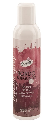 [Y101429] Dr. Gusto 250 ml Sprey Boya  Bordo
