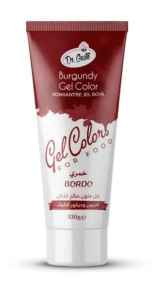 [Y101391] Dr Gusto 100gr Jel Boya Tüp Bordo