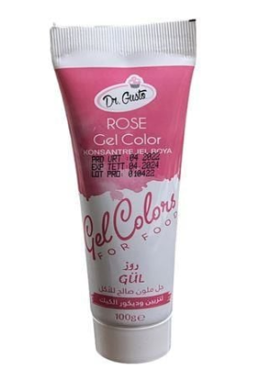 [Y101395] Dr Gusto 100gr Jel Boya Tüp Gül