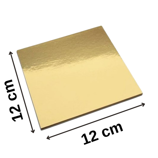 [Y101442] MENDIL - 12 x 12 cm Kare Pasta Altlığı 100 Adet