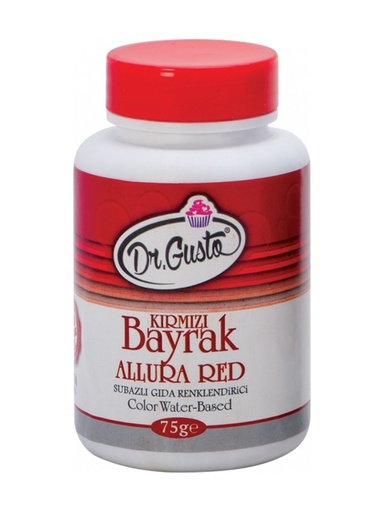 [Y101411] Dr Gusto SU BAZLI TOZ KIRMIZI 75 gr
