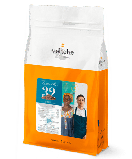 [Y101801] Veliche E2540 Chocolat Lait Intense 32% 5 kg