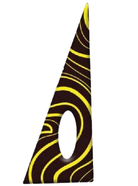 [Y101659] Korinitta - Dekor Çikolata Ucgen  du 04