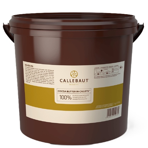 [Y101492] Callebaut Beurre de Cacao en callet 3 Kg ( kakao yağı)