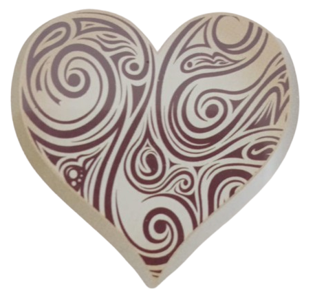 [Y101628] Korinitta - Dekor Çikolata (Kalp) KLP006