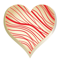 [Y101627] Korinitta - Dekor Çikolata (Kalp) KLP005