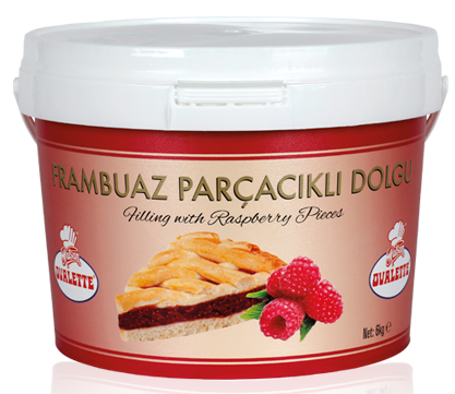 [Y101718] Ovalette - Frambuaz Parçacıklı -Dolgu 6 kg