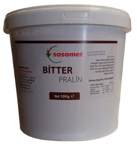 [Y101778] Spesial - Pralin çikolata Bitter 10 kg