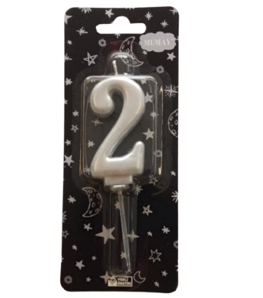 [Y101873] Rakamli Mum Gumus - 2